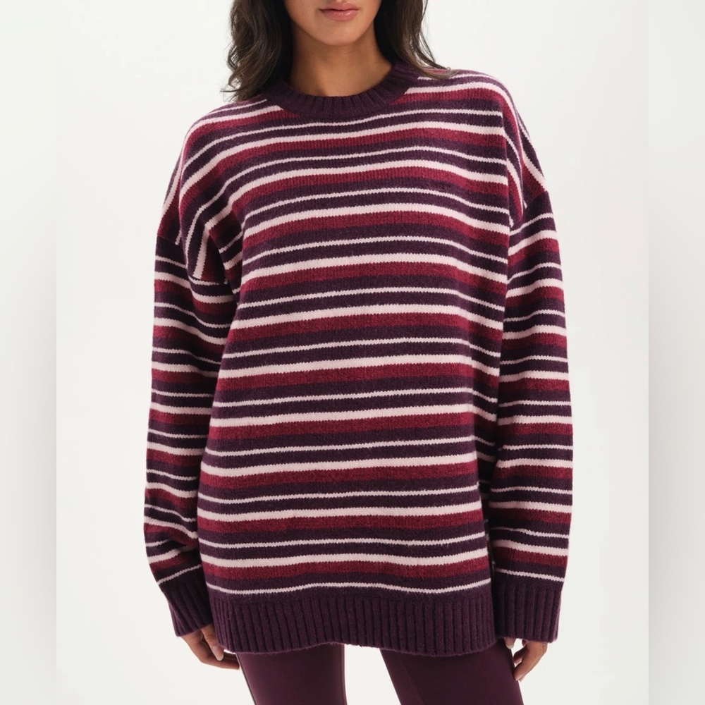 SET ACTIVE Studio Knit Crewneck Sweater